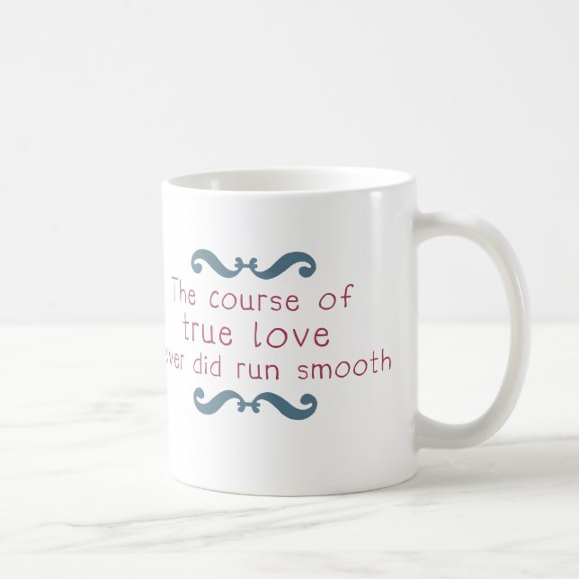 Taza De Café El curso del amor verdadero (Derecha)