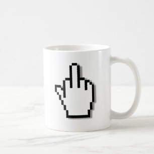 Taza De Café El Cursor del Pájaro