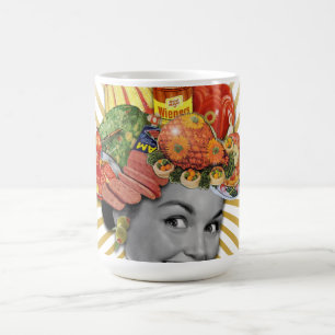 Taza De Café El © de Bitsch del kitsch: ¡Festooned famoso!