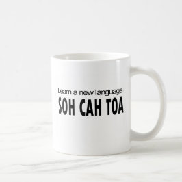 Taza De Café El _del TOA de SOH CAH aprende una nueva lengua