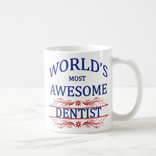 Taza De Café El dentista más impresionante del mundo (Derecha)