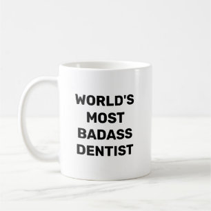 Taza De Café El dentista más malo del mundo
