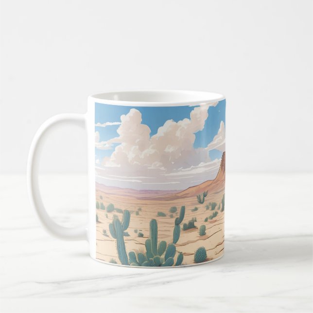Taza De Café El desierto (Izquierda)