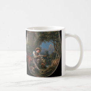 Taza De Café El despacho del mensajero por Francois Boucher