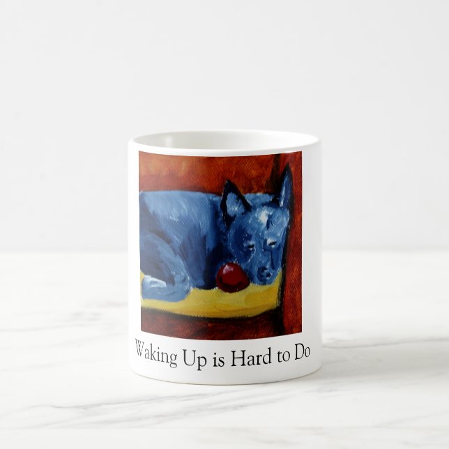 Taza De Café El despertar es duro de hacer (Centro)