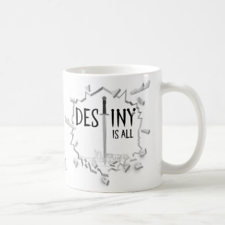 Taza De Café El destino es todo el agujero en la pared