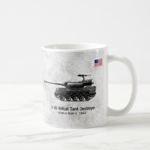 Taza De Café El Destructor-tanque del tanque de la bruja M-18