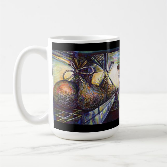 Taza De Café El devastador destino de la vida (Izquierda)