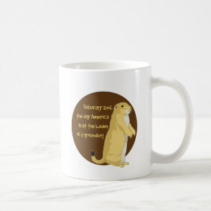 Taza De Café El día de Groundhog