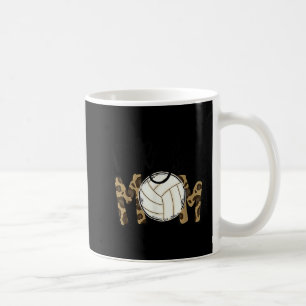 Taza De Café El día de la madre de la madre de la voleibol leop