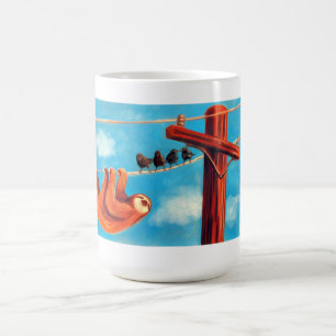 Taza De Café El día de la pereza hacia fuera