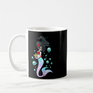 Taza De Café El Día De La Sirena Muerta Sirena Mexicana Calaver