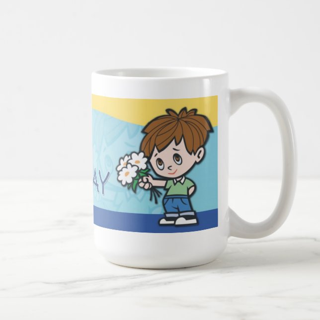 Taza De Café El día de madre feliz (Derecha)