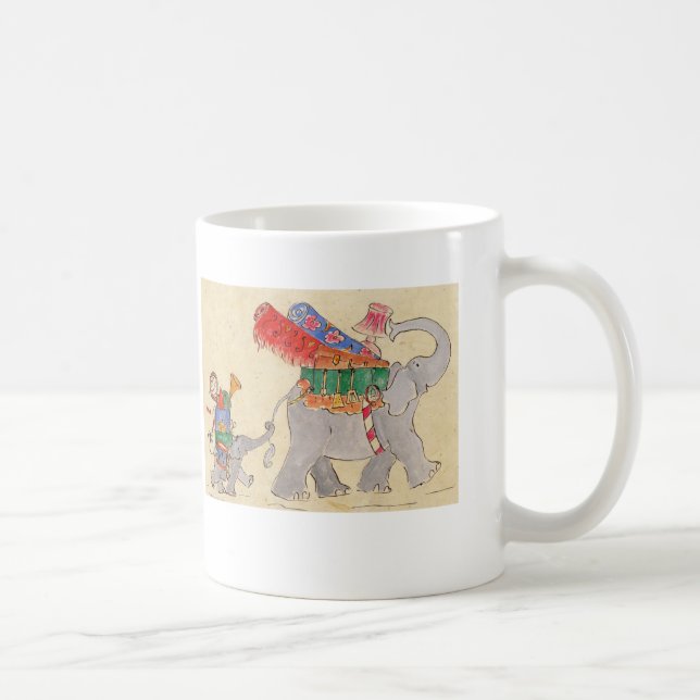 Taza De Café El día de mudanza de los elefantes (Derecha)
