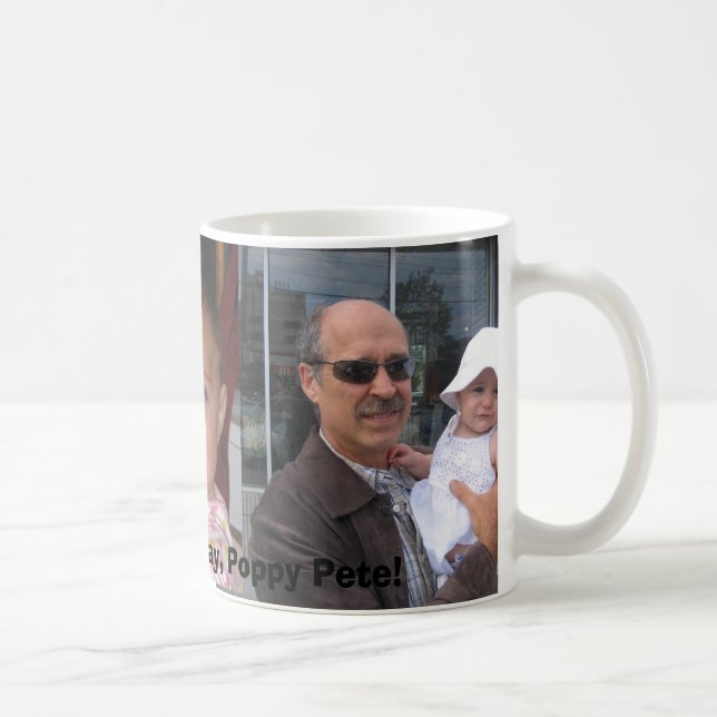 Taza De Café ¡El día de padre feliz, amapola Pete! (Derecha)