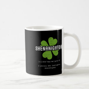 Taza De Café El día de San Patricio, el coco de diversión del i