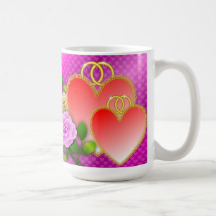 Taza De Café El día de San Valentín Cardíaco-20362