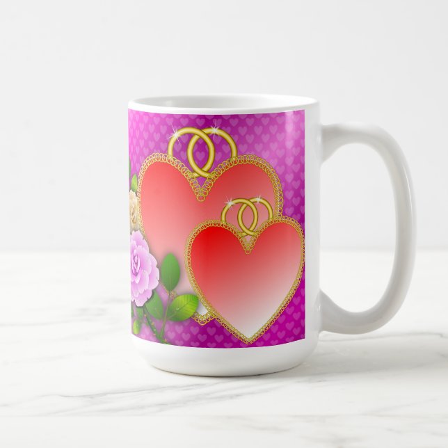Taza De Café El día de San Valentín Cardíaco-20362 (Derecha)