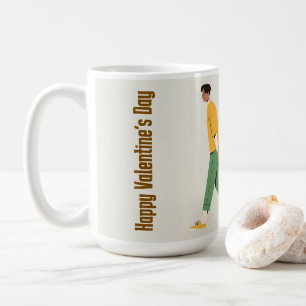 Taza De Café El día de San Valentín Cute Couple