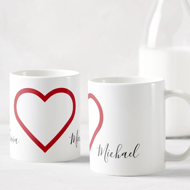 Taza De Café El día de San Valentín de nombre personalizado Kit (Subido por el creador)
