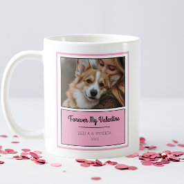 Taza De Café El día de San Valentín de perro personalizado del 