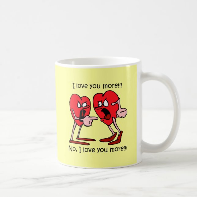 Taza De Café El día de San Valentín divertido (Derecha)