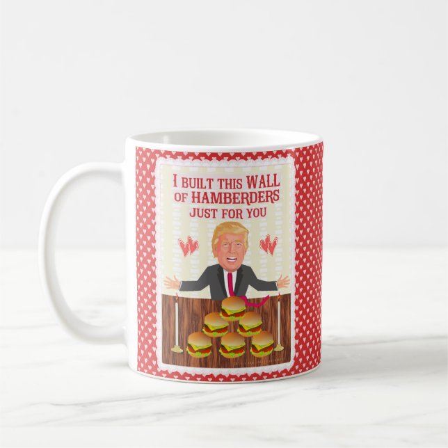 Taza De Café El día de San Valentín divertido de la pared de (Izquierda)