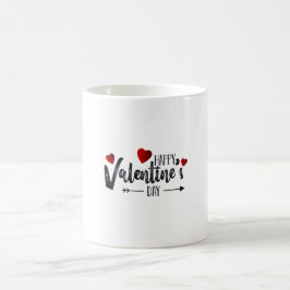 Taza De Café El día de San Valentín feliz