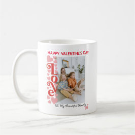 Taza De Café El día de San Valentín fotográfico familiar person