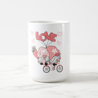 Taza De Café El día de San Valentín moderno rosado negro