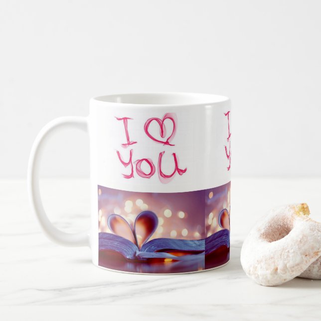 Taza De Café El día de San Valentín Mug Mugs (Con donut)