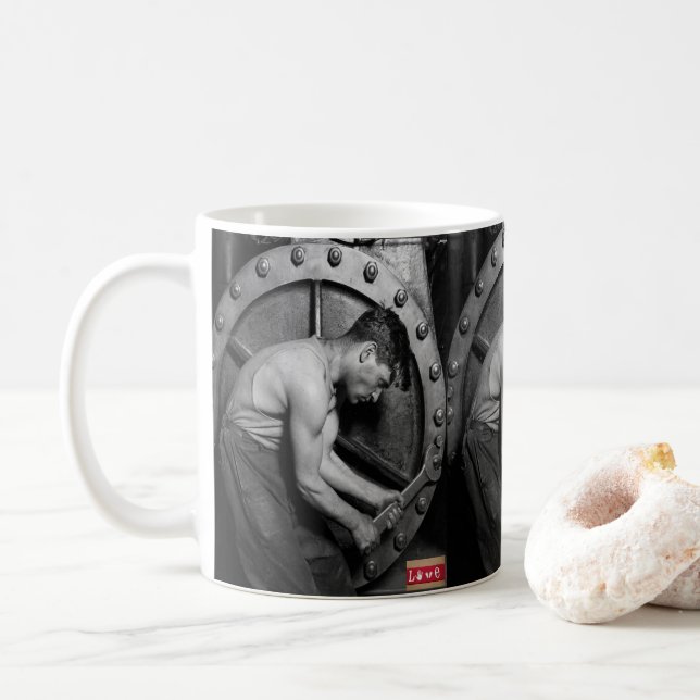 Taza De Café El día de San Valentín Mug Mugs (Con donut)