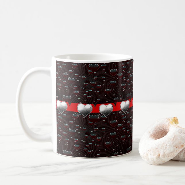 Taza De Café El día de San Valentín Mugs (Con donut)
