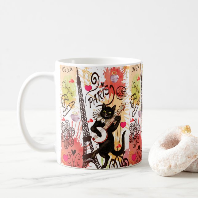 Taza De Café El día de San Valentín Mugs (Con donut)