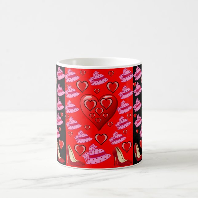 Taza De Café El día de San Valentín Mugs (Centro)