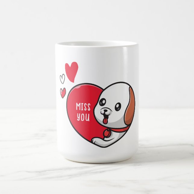 Taza De Café El día de San Valentín, señorita. (Centro)