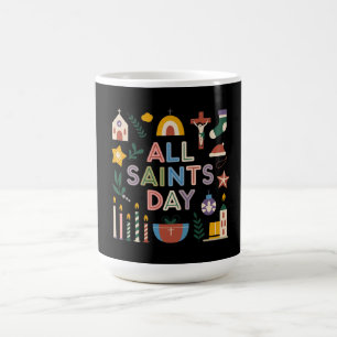 Taza De Café El Día de Todos los Santos Celebra el Día Signific