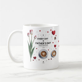 Taza De Café El Día del Padre Clásico Mug 11 oz - Amor cotidian