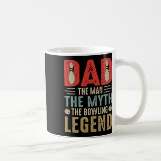 Taza De Café El día del padre de la leyenda del Bowler