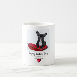 Taza De Café El día del padre desde la foto del perro