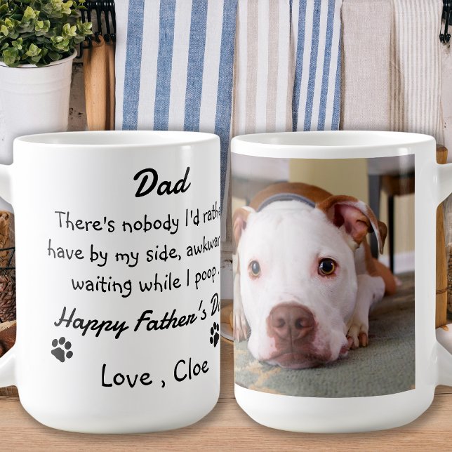 Taza De Café El Día del Padre Divertido del Perro - Humor del P (Subido por el creador)