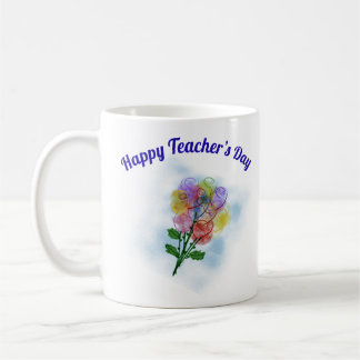 Taza De Café El día del profesor feliz