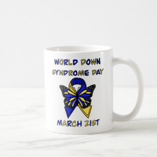 Taza De Café El Día Mundial del Síndrome de Down es el 21 de ma