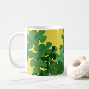 Taza De Café El día y la buena suerte de St Patrick feliz