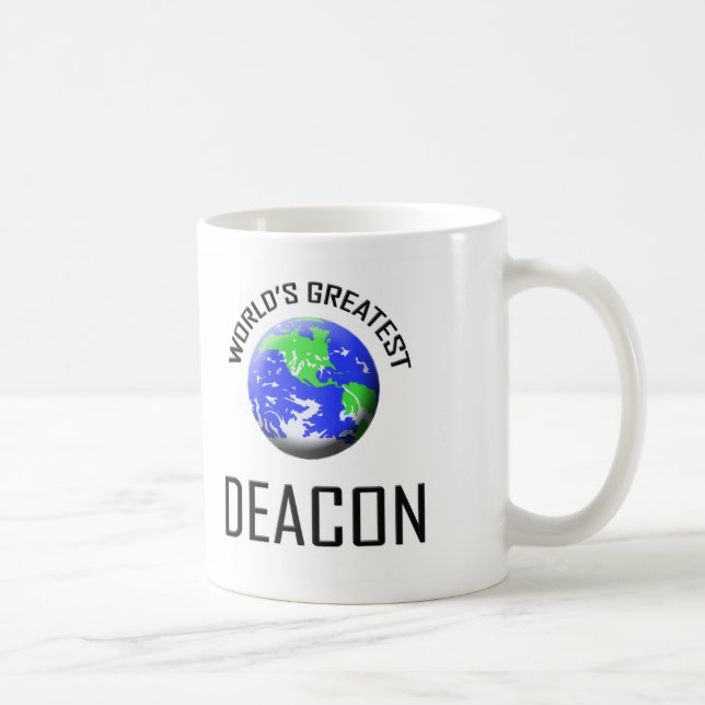 Taza De Café El diácono más grande del mundo (Derecha)