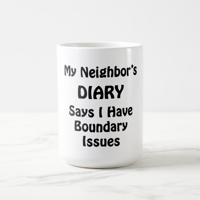 Taza De Café El diario de mi vecino (Centro)