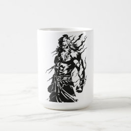 Taza De Café El Dios poderoso griego