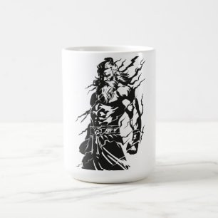 Taza De Café El Dios poderoso griego