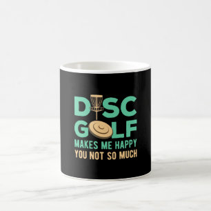 Taza De Café El disco de golf me hace feliz