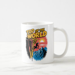 Taza De Café El diseño de escalada de rock más importante del m